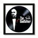 Vinyl Record Decor in a Wooden Frame The Godfather 14" 777-4-1 photo 1
