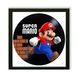 Vinyl Record Decor in a Wooden Frame Super Mario 14" UF-Frame-Super Mario-2 photo 1