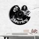 Настінний вініловий годинник Боб Марлі, діаметр 30см Vinyl-Clock-Bob Marley-1 фото 2