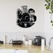 Настінний вініловий годинник Рататуй, діаметр 30см Vinyl-Clock-C-Ratatouille-1 фото 3