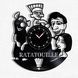 Настінний вініловий годинник Рататуй, діаметр 30см Vinyl-Clock-C-Ratatouille-1 фото 1