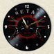 Wall Vinyl Record Clock Metal 12" UF-Clock-Metal-1 photo 3