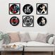 Vinyl Record Decor Love Rock n roll 12" 552-3-1 photo 3