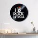 Vinyl Record Decor Love Rock n roll 12" 552-3-1 photo 2