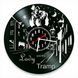 Настінний вініловий годинник Леді та Блудько, діаметр 30см Vinyl-Clock-C-Lady and the Tramp-4 фото