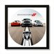 Vinyl Record Decor in a Wooden Frame Dodge 14" UF-Frame-Dodge-1 photo 1