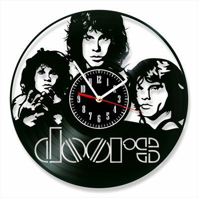 Wall Vinyl Record Clock The Doors 12" Vinyl-Clock-The Doors-3 photo