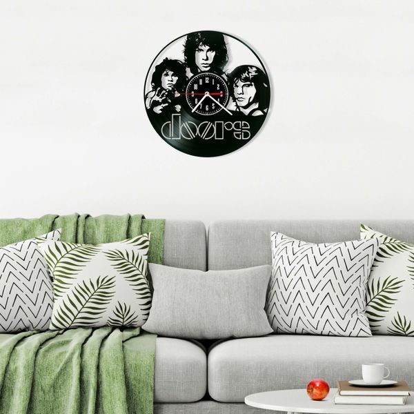 Wall Vinyl Record Clock The Doors 12" Vinyl-Clock-The Doors-3 photo