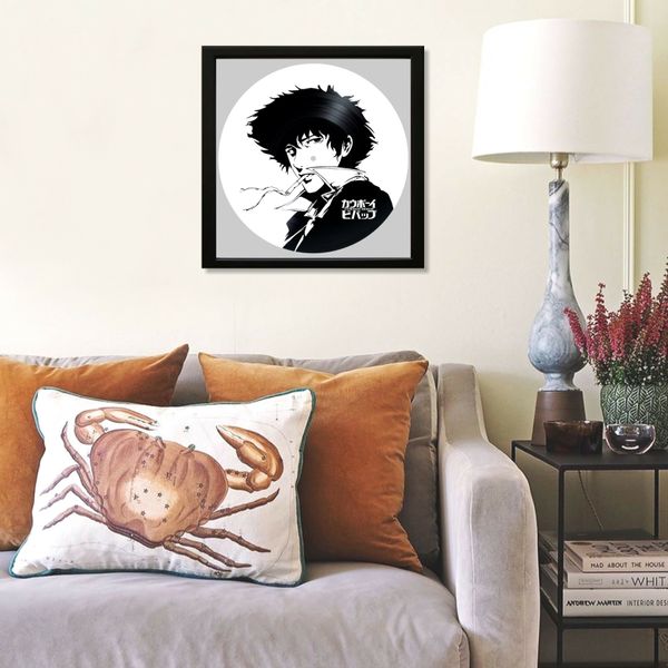 Vinyl Record Decor in a Wooden Frame Cowboy Bebop 14" UF-Frame-Cowboy Bebop-2 photo