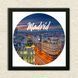 Vinyl Record Decor in a Wooden Frame Madrid 14" 21-4-1 photo 3