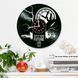 Настінний вініловий годинник Назад у майбутнє, діаметр 30см Vinyl-Clock-M-Back to the Future-3 фото 2