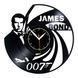 Wall Vinyl Record Clock James Bond 12" Vinyl-Clock-M-James Bond-5 photo