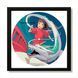 Vinyl Record Decor in a Wooden Frame Spirited Away 14" 243-4-2 photo