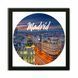 Vinyl Record Decor in a Wooden Frame Madrid 14" 21-4-1 photo 1