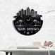 Wall Vinyl Record Clock San Diego 12" 35-1-1 photo 2