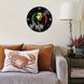 Настінний вініловий годинник Боб Марлі, діаметр 30см UF-Clock-Bob Marley-2 фото 2