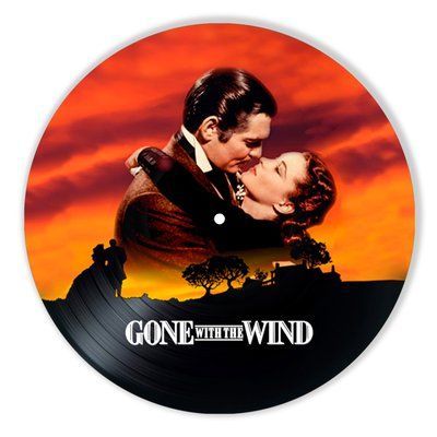 Vinyl Record Decor Gone with the Wind 12" 732-3-1 photo