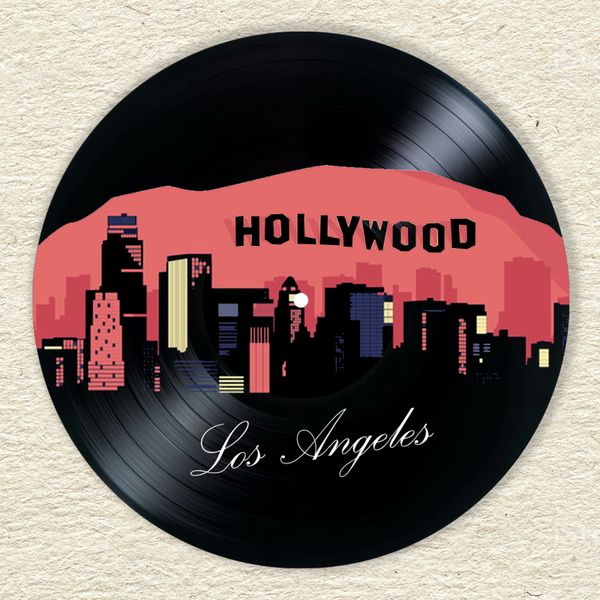 Vinyl Record Decor Los Angeles 12" UF-Decor-Los Angeles-1 photo