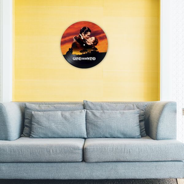 Vinyl Record Decor Gone with the Wind 12" 732-3-1 photo