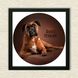 Vinyl Record Decor in a Wooden Frame Boxer 14" UF-Frame-Boxer -1 photo 3