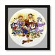 Vinyl Record Decor in a Wooden Frame Duck Tales 14" UF-Frame-C-Duck Tales-2 photo