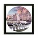Vinyl Record Decor in a Wooden Frame Madrid 14" 21-4-2 photo