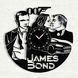 Wall Vinyl Record Clock James Bond 12" Vinyl-Clock-M-James Bond-5 photo
