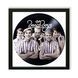 Настінний вініловий декор в дерев'яній рамці The Beach Boys, розміром 36см 579-4-1 фото 1