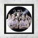 Настінний вініловий декор в дерев'яній рамці The Beach Boys, розміром 36см 579-4-1 фото 3