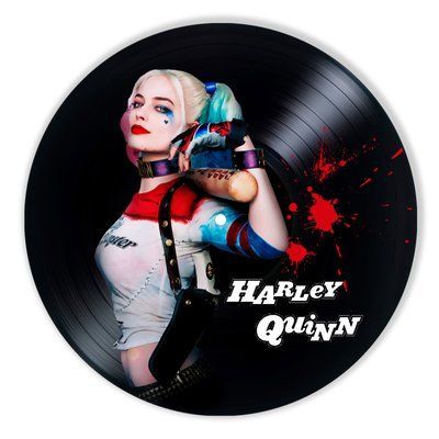 Vinyl Record Decor Harley Quinn 12" 735-3-1 photo