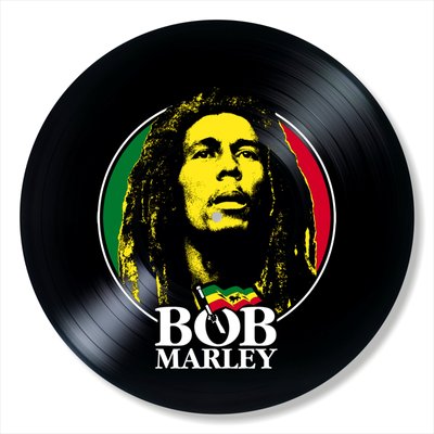 Vinyl Record Decor Bob Marley 12" UF-Decor-Bob Marley-2 photo