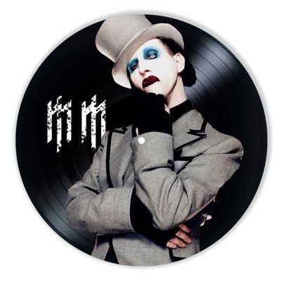 Vinyl Record Decor Marilyn Manson 12" 554-3-1 photo
