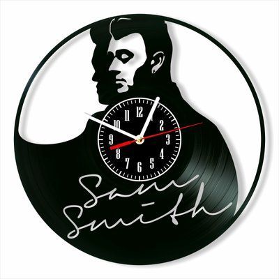 Wall Vinyl Record Clock Sam Smith 12" Vinyl-Clock-Sam Smith-1 photo
