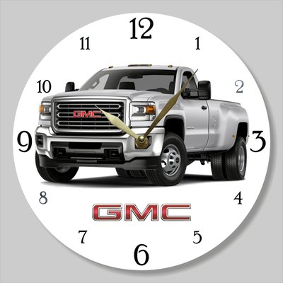 Wall Vinyl Record Clock GMC 12" UF-Clock-GMC-2 photo