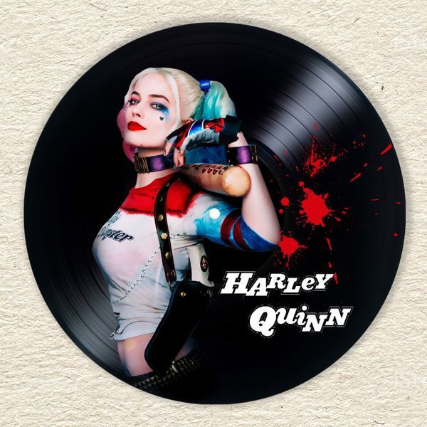 Vinyl Record Decor Harley Quinn 12" 735-3-1 photo