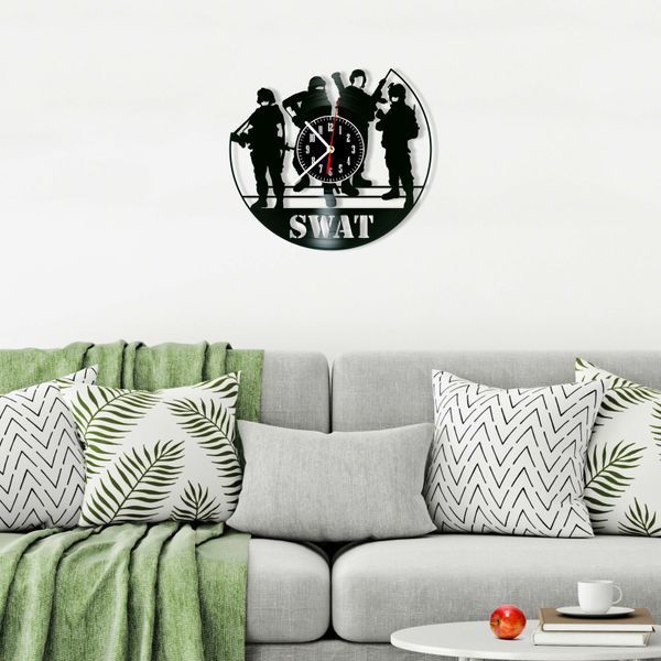 Wall Vinyl Record Clock Weapon 12" 124-1-2 photo