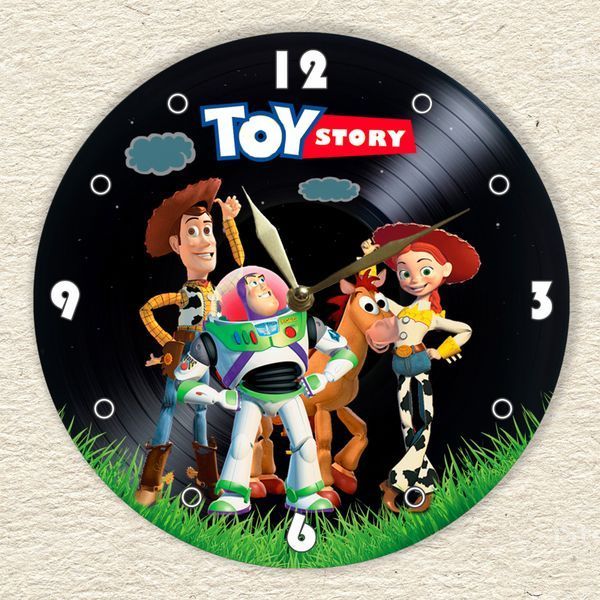 Настінний вініловий годинник Історія іграшок, діаметр 30см UF-Clock-C-Toy Story-2 фото
