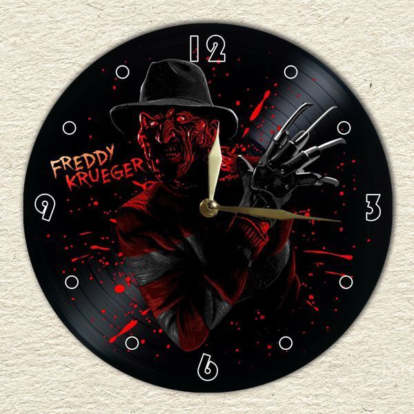 Wall Vinyl Record Clock Freddi Kruger 12" UF-Clock-M-Freddi Kruger-2 photo