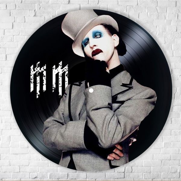 Vinyl Record Decor Marilyn Manson 12" 554-3-1 photo