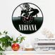 Wall Vinyl Record Clock Nirvana 12" Vinyl-Clock-Nirvana-7 photo 2