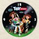 Настінний вініловий годинник Історія іграшок, діаметр 30см UF-Clock-C-Toy Story-2 фото 3