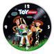 Настінний вініловий годинник Історія іграшок, діаметр 30см UF-Clock-C-Toy Story-2 фото 1