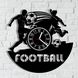 Wall Vinyl Record Clock Football 12" Vinyl-Clock-Football-1 photo 1