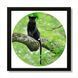 Vinyl Record Decor in a Wooden Frame Panther 14" 83-4-1 photo 1