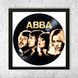 Vinyl Record Decor in a Wooden Frame ABBA 14" UF-Frame-ABBA-1 photo 3