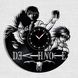 Wall Vinyl Record Clock Death Note 12" Vinyl-Clock-Death Note-2 photo 1