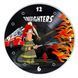 Wall Vinyl Record Clock Firefighter 12" 100-2-2 photo