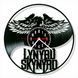 Настінний вініловий годинник Lynyrd Skynyrd, діаметр 30см Vinyl-Clock-Lynyrd Skynyrd-1 фото 1