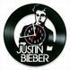 Wall Vinyl Record Clock Justin Bieber 12" Vinyl-Clock-Justin Bieber-1 photo 1