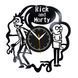 Настінний вініловий годинник Рік та Морті, діаметр 30см Vinyl-Clock-C-Rick and Morty-2 фото